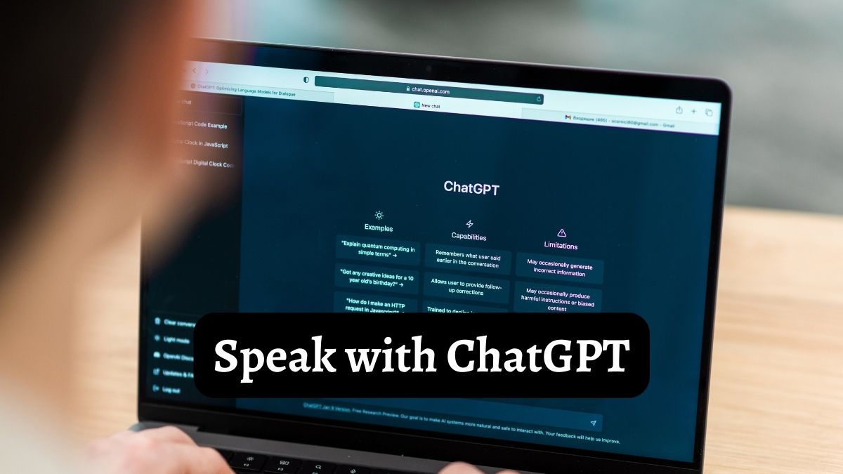 Speak with ChatGPT